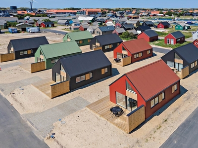 Moderne feriehus med masser af charme og central adresse i Hvide Sande