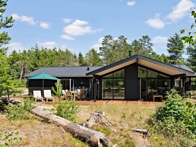 Stort og stilfuld sommerhus med aktivitetsrum og vildmarksbad