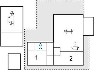 Sommerhus - 4 personer - Tværager