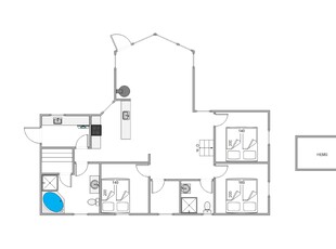 Sommerhus - 6 personer - Jeppesvej - Houstrup - 6830 - Nr. Nebel