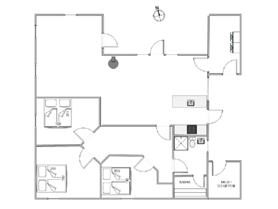 Sommerhus - 6 personer - Hestehaven - 6857 - Blåvand