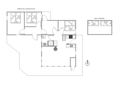 Sommerhus - 8 personer - Skikkild Bjerge