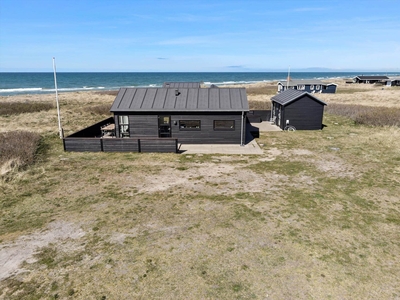 Flot indrettet sommerhus, med fantastisk panoramaudsigt over Vesterhavet