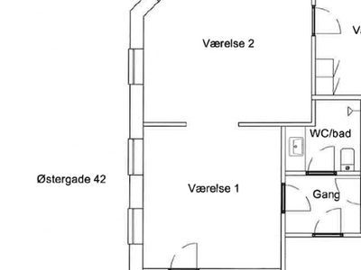 Lejlighed på 124 m2