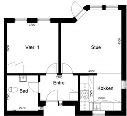 61 m2 hus/villa på Stationsvej