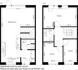 4 værelses hus på 102 m