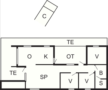 Sommerhus - 6 personer - Kjøddtynjan - Sommerodde - 3730 - Nexø