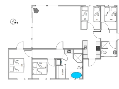 Sommerhus - 8 personer - Hestehaven - 6857 - Blåvand