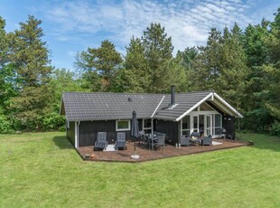 Børnevenligt indrettet sommerhus med spa og sauna på Møllevangen 70, Jegum Ferieland.