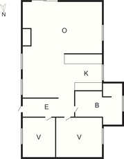 Sommerhus 6 personer Sndre Smalbyvej Hou 9370 Hals