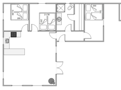 Sommerhus 6 personer P Chr Dahls Vej Bjerregrd 6960 Hvide Sande