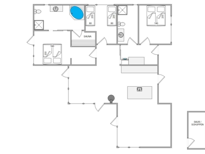 Sommerhus - 6 personer - Bjerregårdsvej