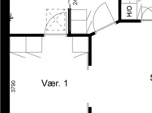 2 værelses familiebolig