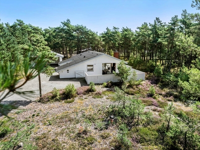 Dejligt sommerhus i godt område med skov og sandstrand.