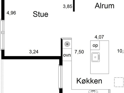 Lejebolig på 110 m2