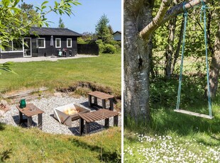 Hyggeligt sommerhus beliggende mellem Grenaa og Bønnerup ved Selkær Mølle