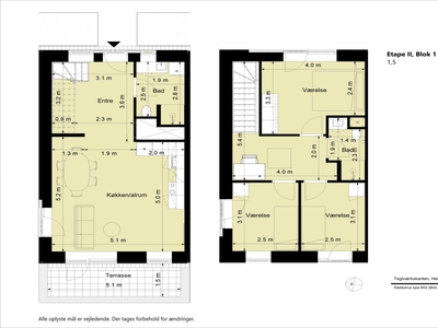 4 værelses hus på 110 m