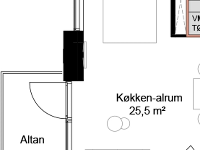 Nyopført 1-værelses lejlighed i Skejbyen