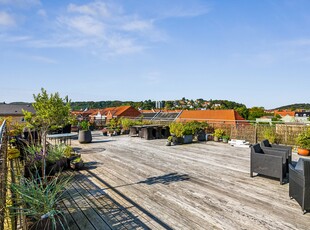 ANDELSLEJLIGHED MED ADGANG TIL LÆKKER TAGTERRASSE