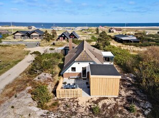 Hyggeligt sommerhus ved Lyngvig Havn - udsigt til Ringkøbing Fjord