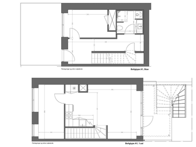 3 værelses hus på 79 m