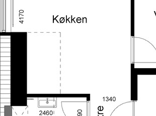 2 værelses ungdomsbolig