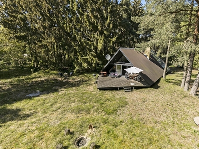 Arkitekttegnet sommerhus i smuk natur i Vestre Sømarken