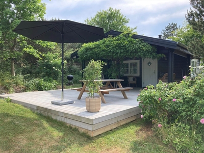 Hyggeligt sommerhus med havkig ved Holme Strand