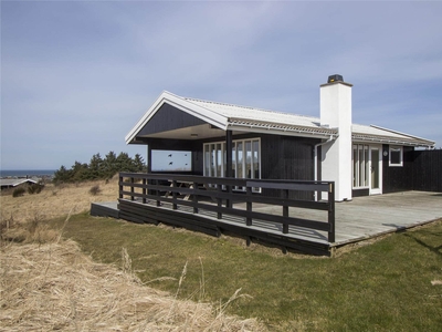 Hyggeligt sommerhus med panoramaudsigt til Vesterhavet