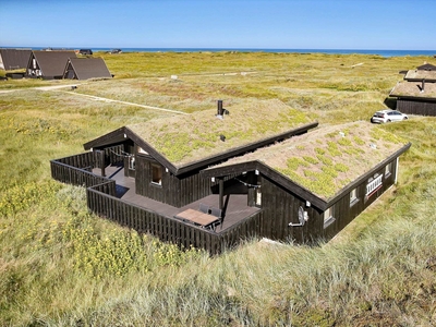 Skønt sommerhus med kanon udsigt over klitterne og Vesterhavet